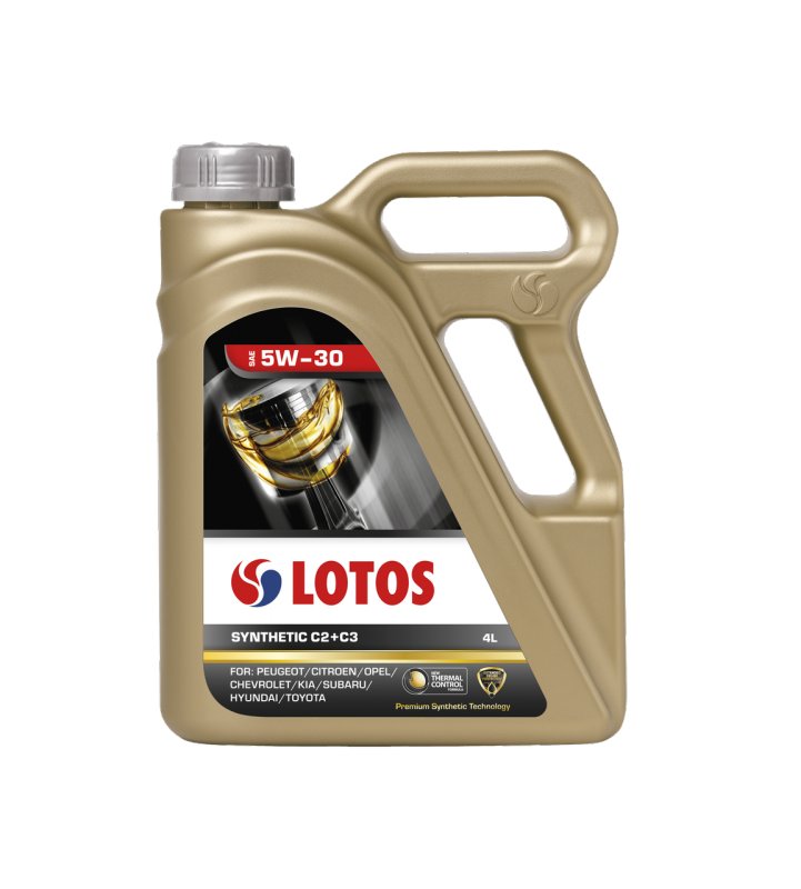 LOTOS SYNTHETIC C2+C3 SAE 5W30 4л